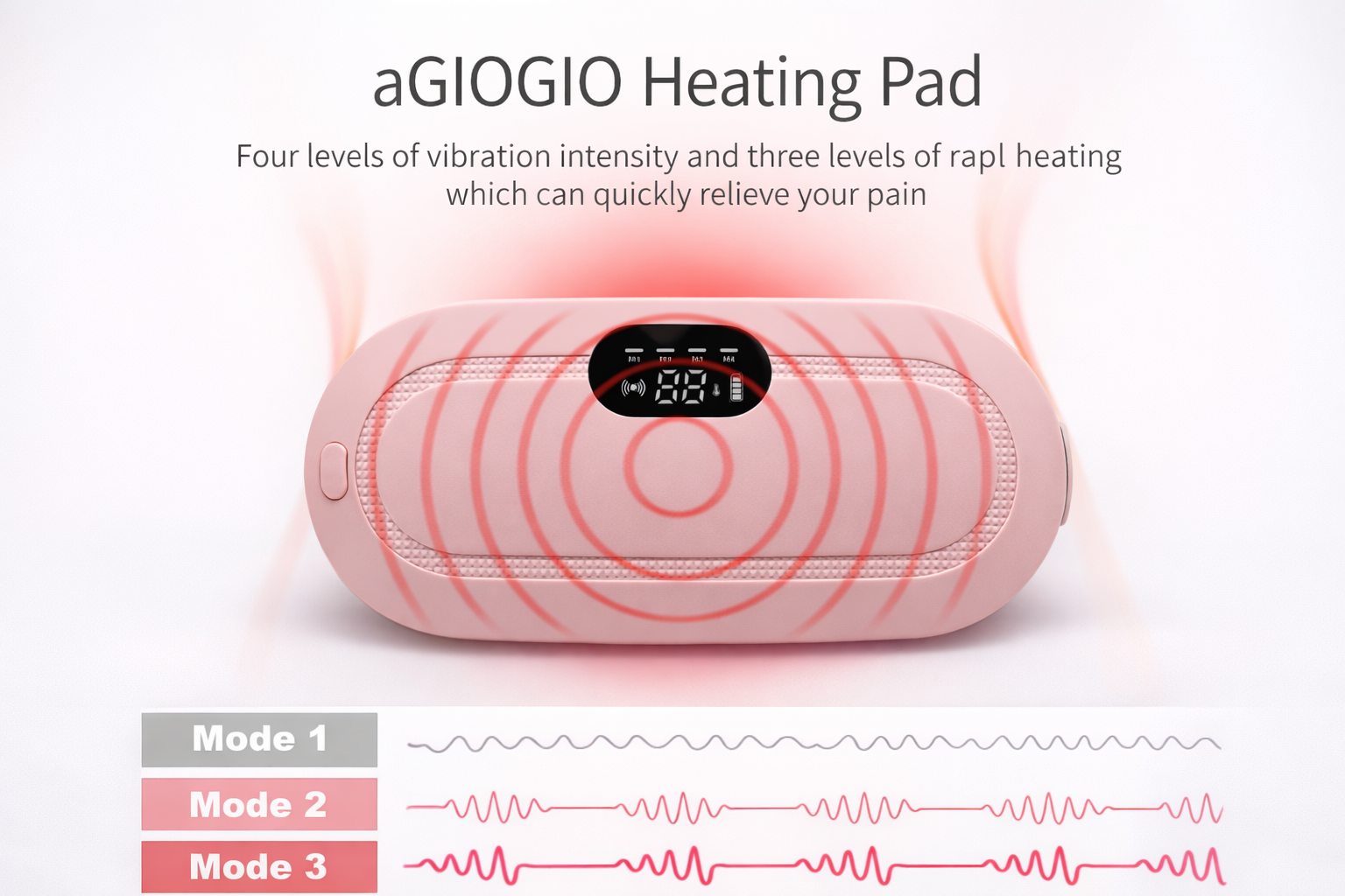 Instant Relief Heating Pad for Period Pain
