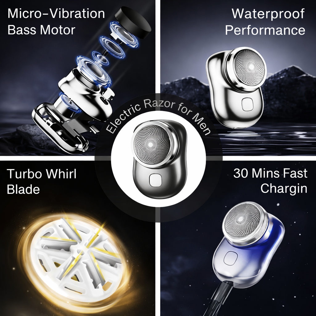 Portable Mini Electric Shaver