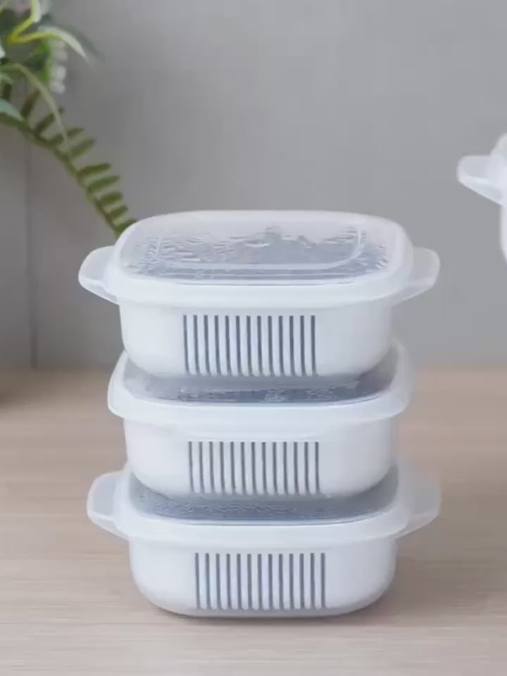 6 Pcs Refrigerator Storage Organizers